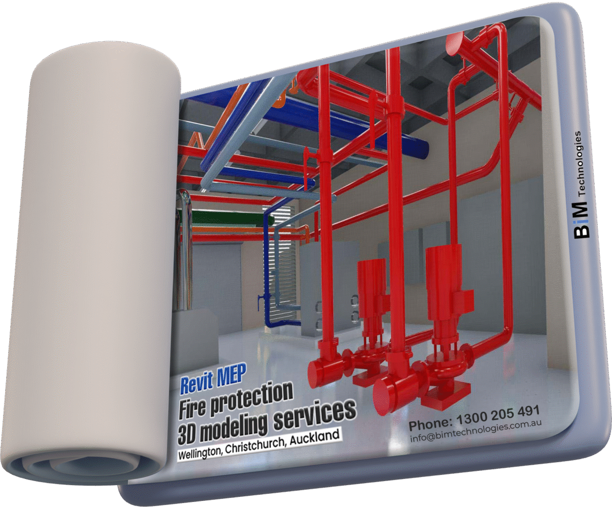Why Revit MEP Fire Protection 3D modeling services are transformative ?