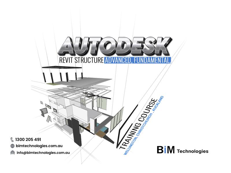 Autodesk Revit structure advanced, fundamental, training course Wellington, Christchurch, Auckland